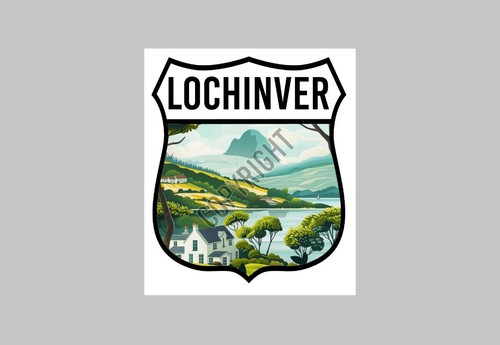 Adesivo auto lochinver nc500 - adesivo,