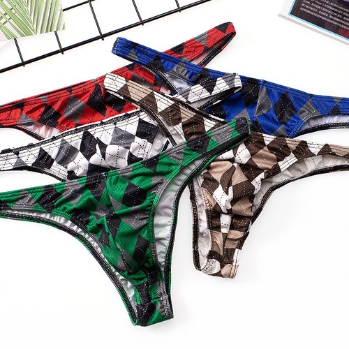 Slip bikini quadri sexy - slip,