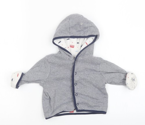 Giacca basic bambino blu