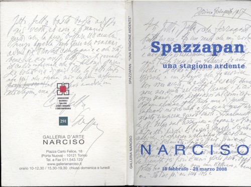 Spazzapan una figura ardente - spazzapan,