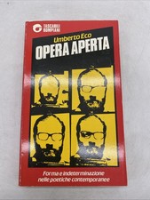 UMBERTO ECO - OPERA APERTA - BOMPIANI