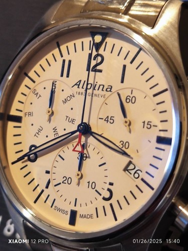 Orologio cronografo alpina - cronografo,