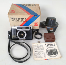 Yashica Minister-D 35mm macchina fotografica box manuali originali anni'60 -83B