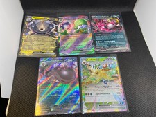 Lotto n°1 cinque carte Pokemon EX