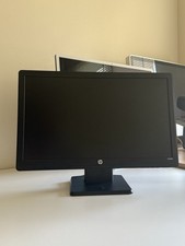 HP W2081d 20 LED Display LCD Monitor Computer con Supporto e Cavo Alimentazione Ottimo