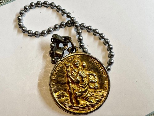 Vintage saint christopher - christopher, pope
