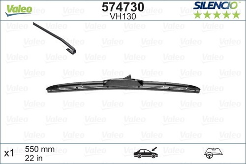 574730 valeo spazzola tergi - 574730,