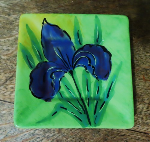 Piatto iris vietri quadrato - piatto,
