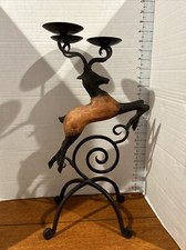 Pier 1 Iron Wood Deer Stag