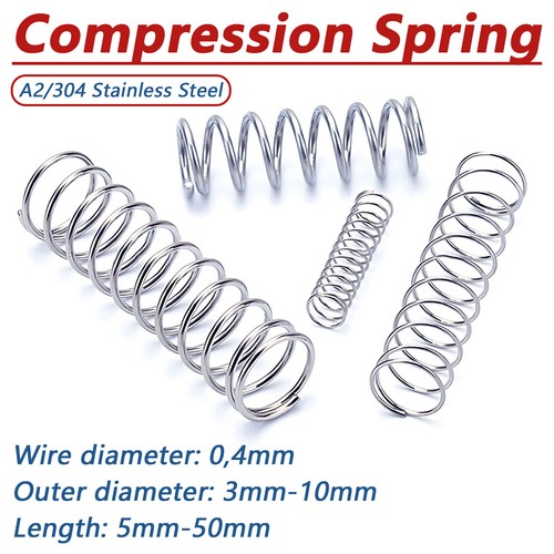 Molla compressione filo - molla, a