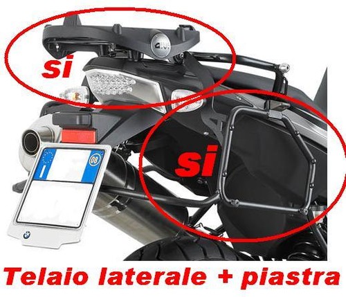 Portavaligie laterali - laterali, +