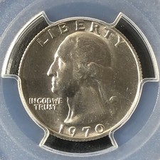 1970 25C Washington Quarter