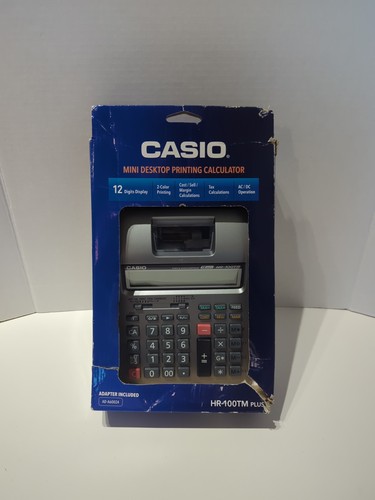 Casio 100tm plus mini - casio, hr-100tm
