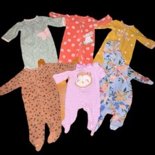 Lotto 5 pigiami nonati bimba