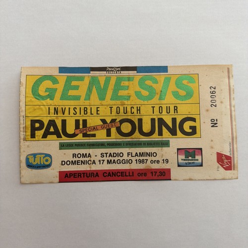 Biglietto genesis - -, "