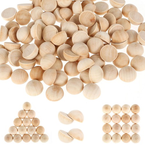 Mezze perle legno non - perle, di
