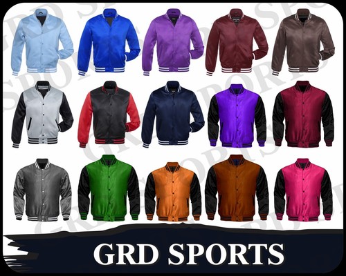 Giacca raso baseball - da,