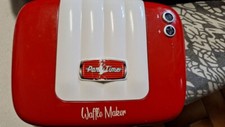 Ariete Waffle Maker Party Time 1973 Piastre Waffle Antiaderenti 700W Rosso USATO