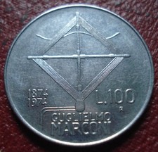 1974-R ITALY 100 LIRE IN VF