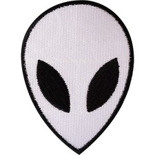 Alien Iron On Patch / Sew On