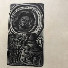 xilografia firmata Tranquillo