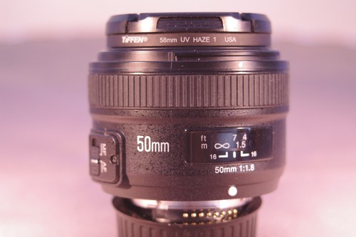 Yongnuo 50mm af mf - 50mm, f1.8n
