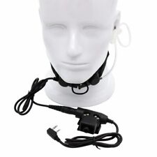 Z Tactical Throat Mic Z003 Cuffie Tubo Aria con U94 PTT per Radio Baofeng UV-5R