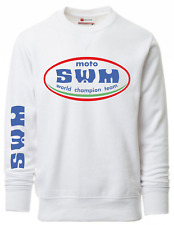 FELPA SWM MOTO ITALY girocollo