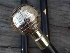 Antico mappamondo ottone