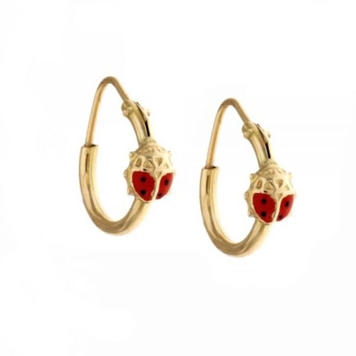 Orecchini oro giallo kt - orecchini,