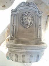 FONTANA PENSILE A MURO DA PARETE IN CEMENTO MARMO E PIETRA DA GIARDINO PER ESTER