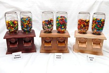 Dispenser caramelle in legno