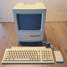 Macintosh Classic M0420 + Tastiera M0487 + Mouse G5431-Bellissimo!-Da Testare-A2
