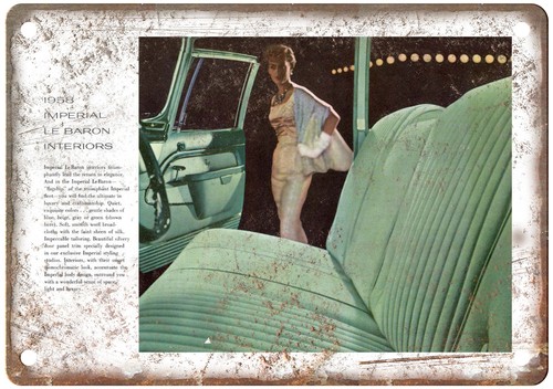Insegna metallo chrysler - in,