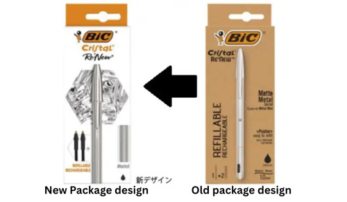 Bic penna sfera - in, alluminio