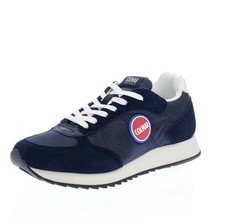 Colmar Travis One - Sneakers Basse In Suede Blu - Uomo Scarpe Sneakers Casual