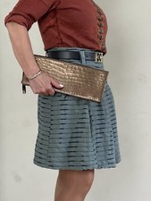 Lodi’s Gold Metallic Clutch 