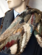 Pelliccia Sciarpa Visone Pelo