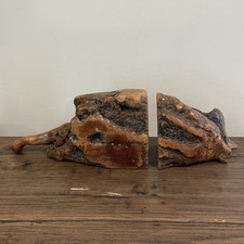 Coppia fermalibri vintage