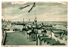 Riccione cabine al mare f.g. 1939 Rimini