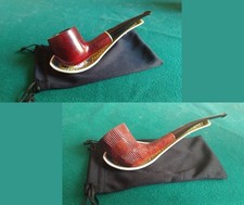 Lotto VAUEN N. 6316 Rossa + Don Roberto 9261 “Estro Grain” Pipe - Pfeife -Estate