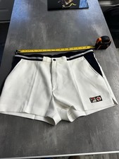 Borg Magl. Pantaloncini tennis Biellese Fila vintage 32/34 medi bianchi anni 70 originali