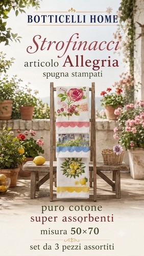 Strofinacci botticelli set - set, 3