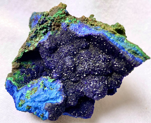 Azurite malachite esemplare - malachite,