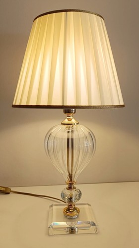 Lampada comodino vetro - lampada,