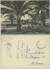 VARAZZE -SAVONA -GIARDINI  CARTOLINA