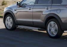 Pedane Laterale Sottoporta Alluminio Per Chevrolet Captiva 2011-2015 Basic RIVAL