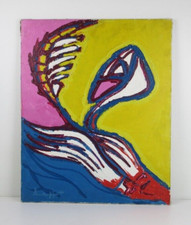 Dipinto olio su tela Luigi