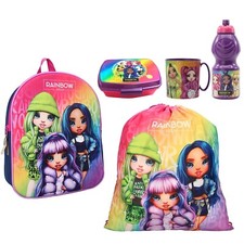 Set zainetto scuola rainbow - zainetto,