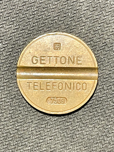 Gettone telefonico serie 7509 - gettone,
